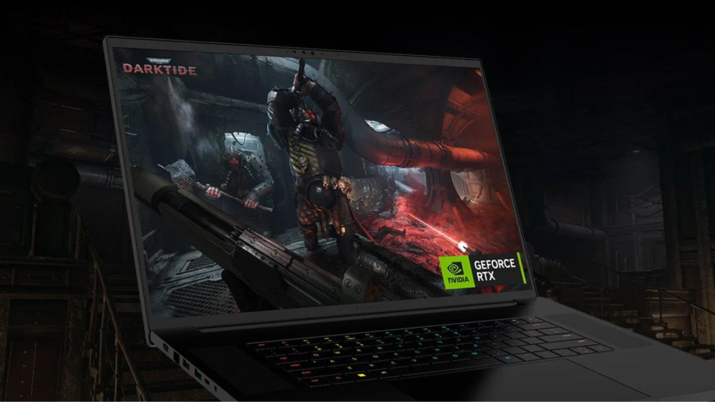 Razer Blade 17 the game is on