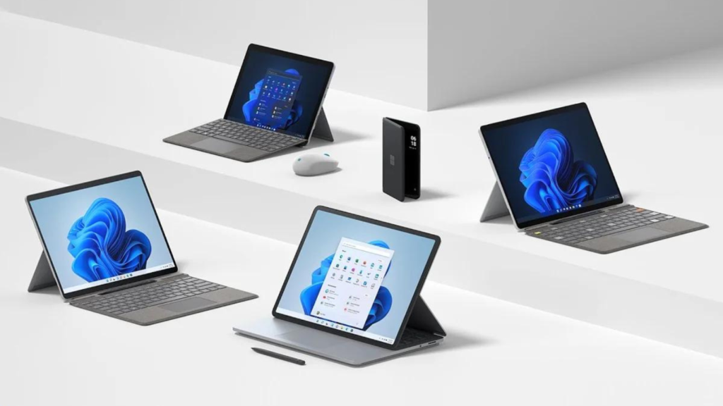 Four Surface Pro 8